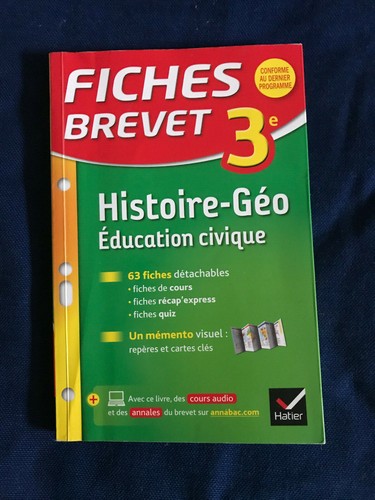 Fiches brevet 3ème histoire - brevet,