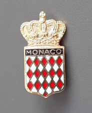 Insigne MONACO émail Blason