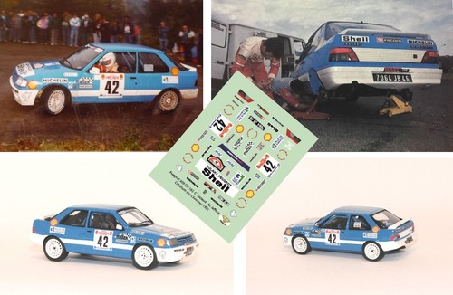 Decals peugeot 309 gti - peugeot,