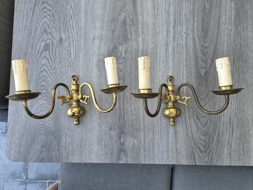Paire applique lumière - paire, d'applique