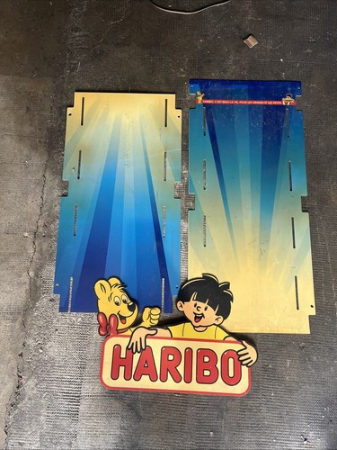 Morceau présentoir haribo - présentoir,
