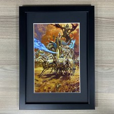 Tomb Kings Encadré Art Chariot Necrosphynx Warhammer Âge De Sigmar Old Monde Aos