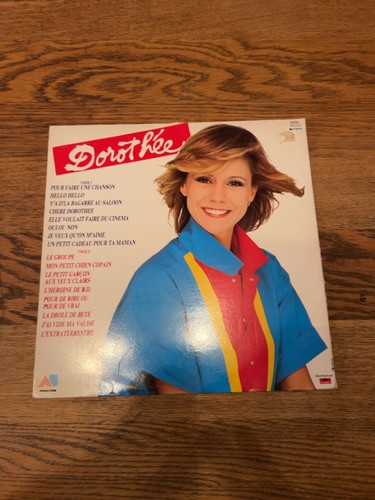 Disque vinyle 33t dorothée - disque,