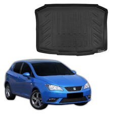 Tapis De Coffre Sur Mesure Pour Seat Ibiza 2008-2017 3/5-Portes