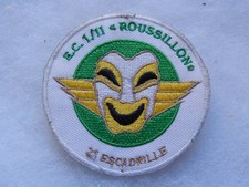 patch escadron de chasse EC 1/11 "ROUSSILLON"  2ème Escadrille