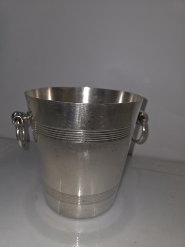 Seau champagne métal - champagne, en