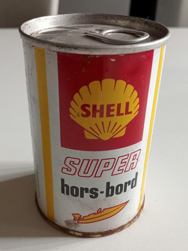 Ancien bidon huile super - ancien,