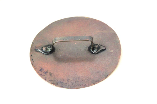Ancien couvercle cuivre - ancien, en