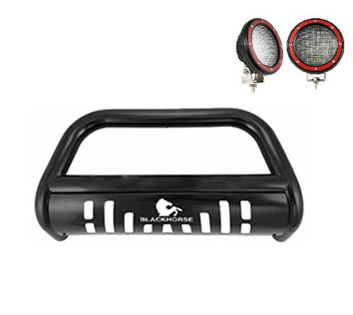 Black horse bull bar kit - bar,