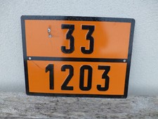 PLAQUE ADR SIGNALISATION TRANSPORT ROUTIER CAMION   garage deco automobilia