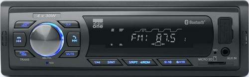 Auto radio 120 watts - radio, bluetooth