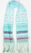 CACHAREL écharpe soie état NEUF foulard silk scarf NEW condition, MADE IN ITALY