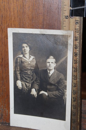 Antique postcard real photo - antique,