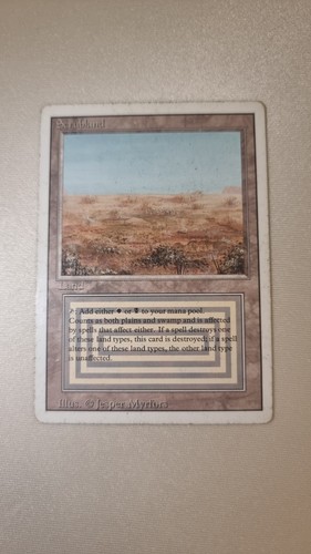 Magic mtg scrubland revised - magic,