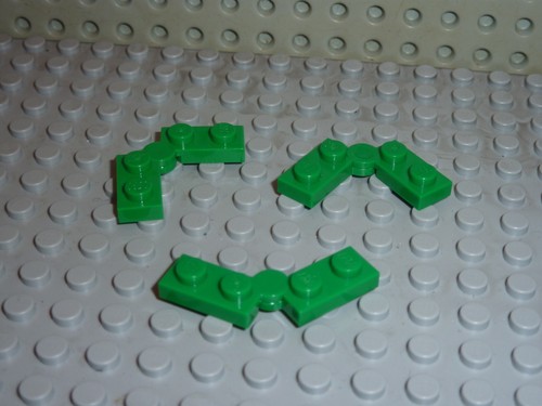 Charniere lego green hinge - charniere,
