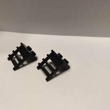 VINTAGE pièces lego  2 échelles escalier noir   en l état