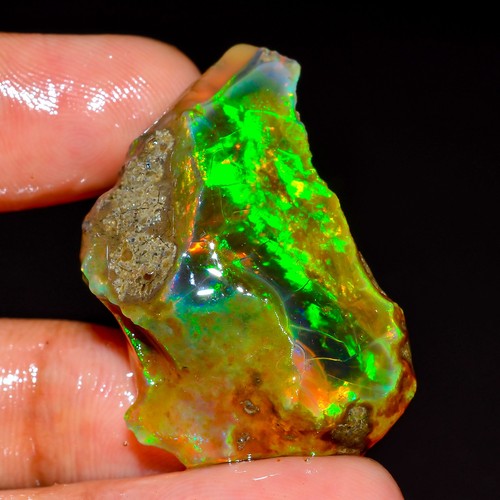 Ethiopian fire opal cristal - opal,