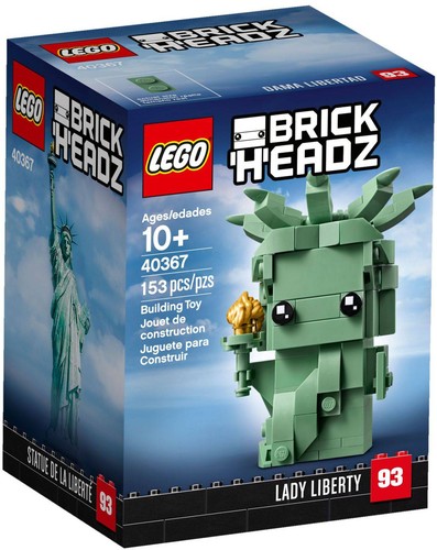 Lego brickheadz statue de - brickheadz,