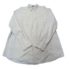 Chemise bleue à rayures