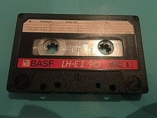 Cassette audio basf ei 90 - cassette,