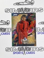 2024 Topps Finest F1 Formula 1 Alain Prost Gold Common Refractor 20/50 #94