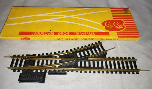 Ancien boite rail - boite, aiguillage