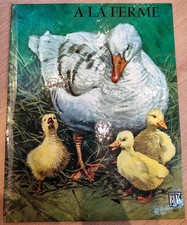 Livre enfant "A la ferme" par H. Fay - 1974