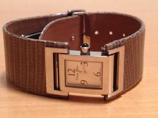 Montre de luxe Christian Dior - bracelet en lézard gris - neuve 