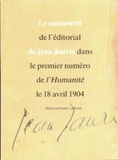 Le manuscrit de l'éditorial