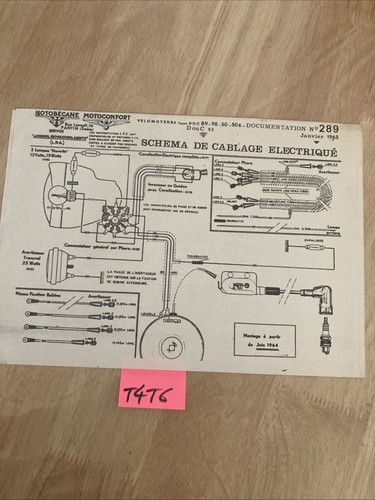 1965 motobécane motoconfort - 1965,