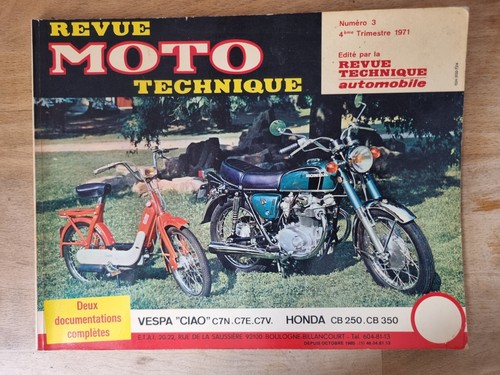 Revue technique moto 3 - moto,