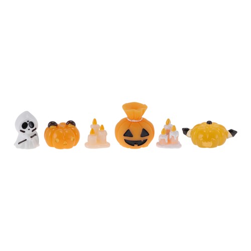 Figurines halloween citrouille - figurines,