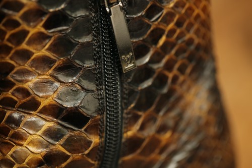 Chaussures bottes zippées