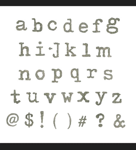 Sizzix bigz alphabet die by - sizzix,