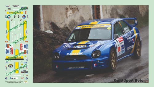 Decals subaru impreza wrc - decals,