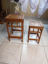 2 Petits Tabourets De Vintage