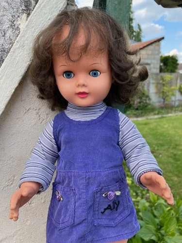 Ancienne poupee ratti - ancienne, brune