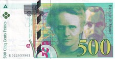 France 500 Francs - Pierre et