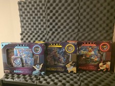 Trio Évolitions Vmax Aquali Pyroli Voltali Évolution Céleste Eb7 Scellés FR