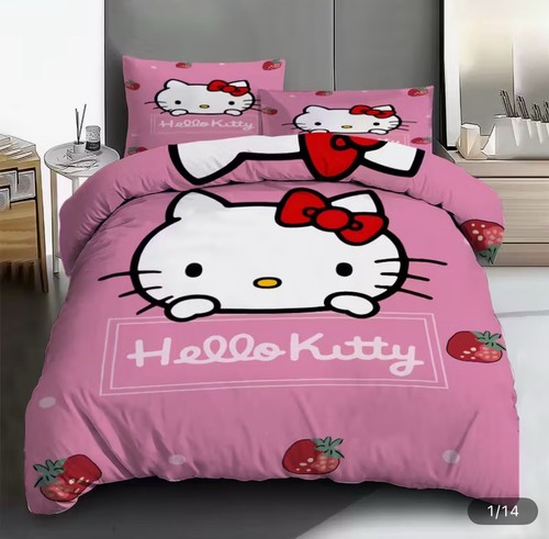 Hello kitty bedding - hello,