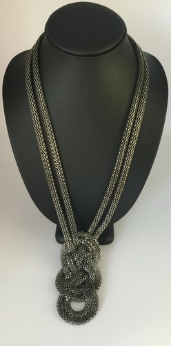 Collier double rang - collier, pendent/