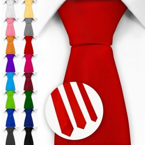 Cravate polyester satin de - polyester,
