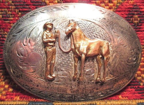 1978 halter horse trophy solid - horse,
