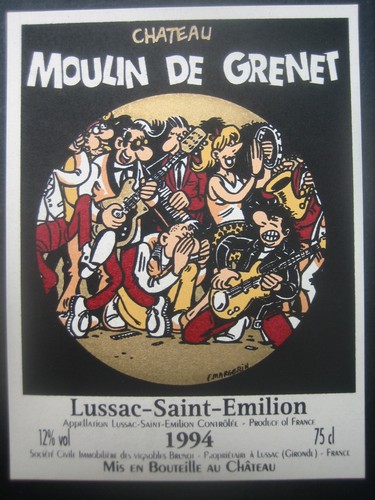 Margerin lucien étiquette vin - lucien,