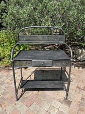 Desserte de toilette en mètal 1920/30