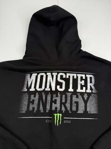 Vtg monster energy hoodie full - monster,