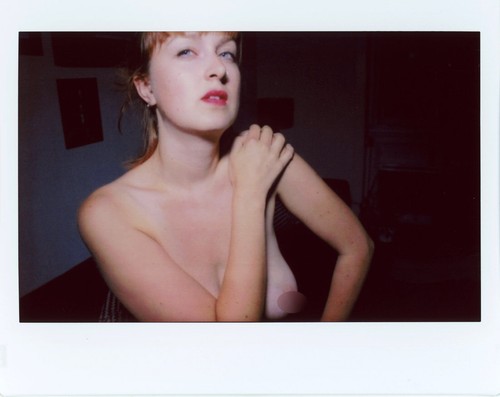 Instax photo redhead model - photo,