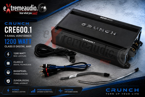 Amplificateur crunch cre600 - crunch, cre600.1