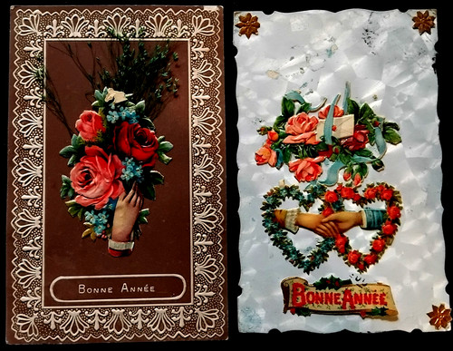 790 2 cartes postales - ,