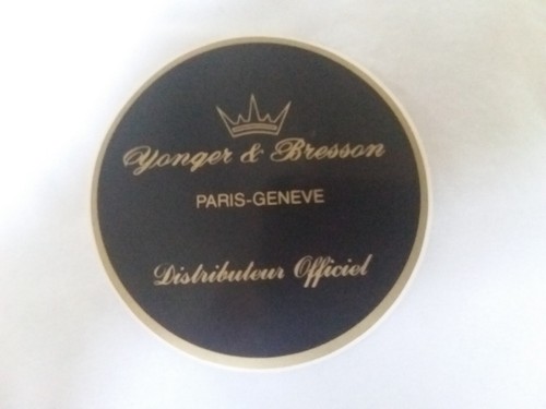 Ancien autocollant montres